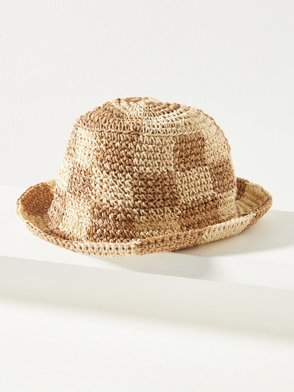 Wyeth checkered straw hat - Picture 3 of 10